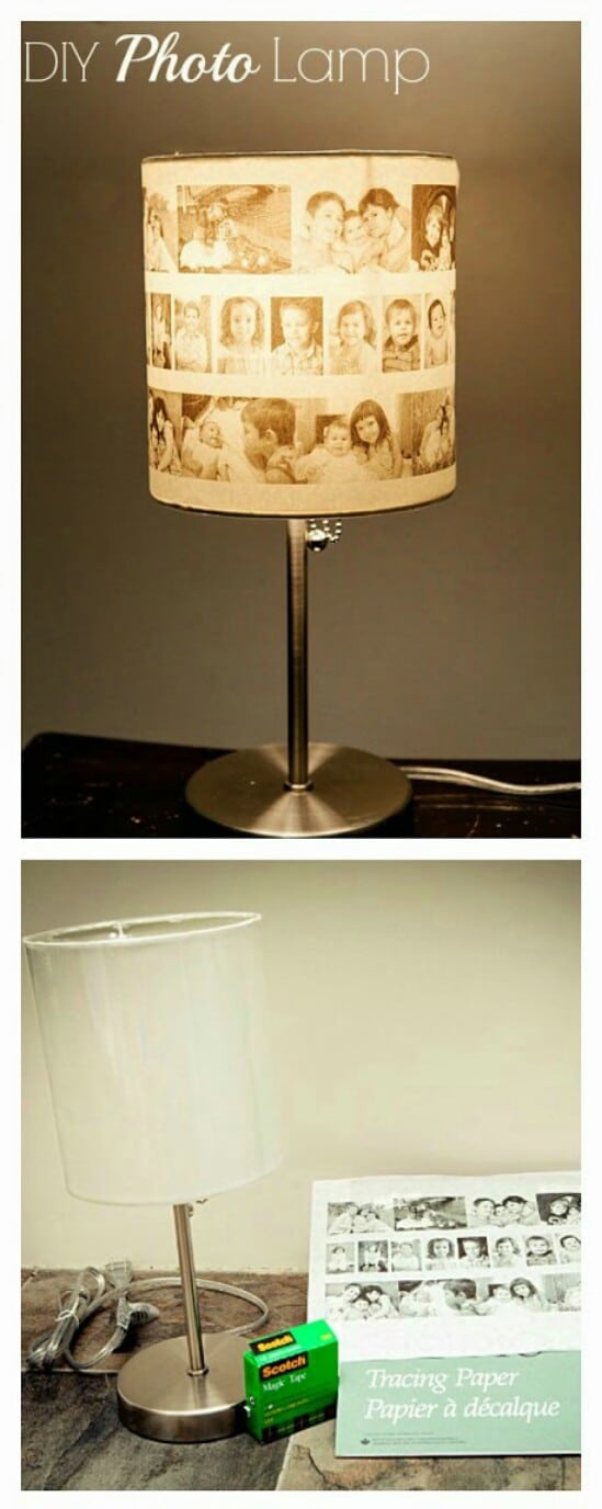 DIY Picture Lampshade