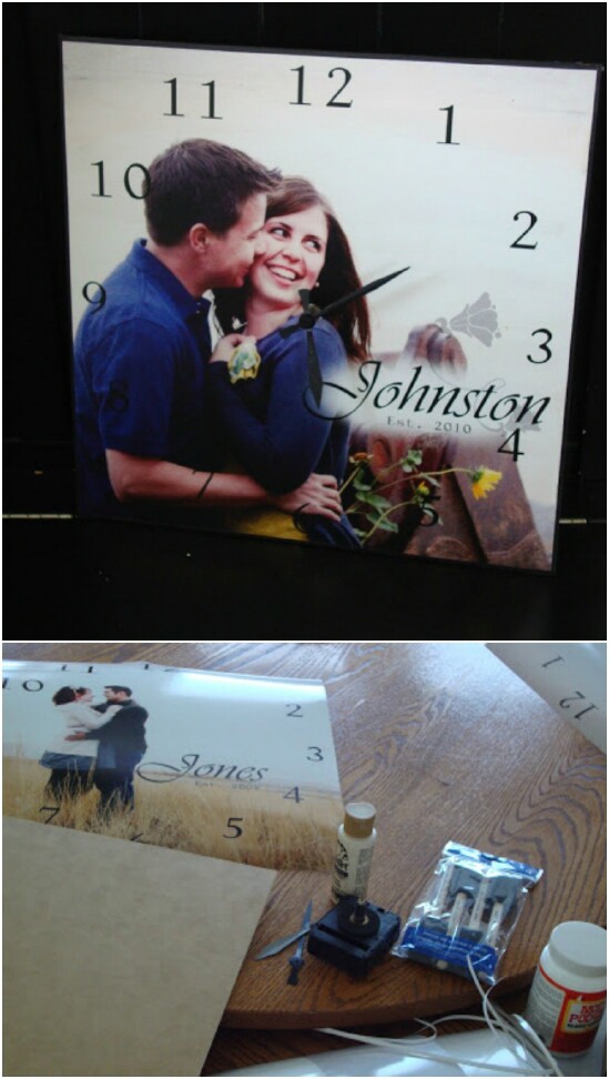 DIY Photo Clock