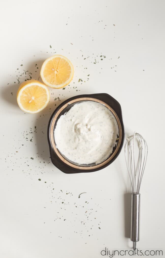 Dressing for the salad