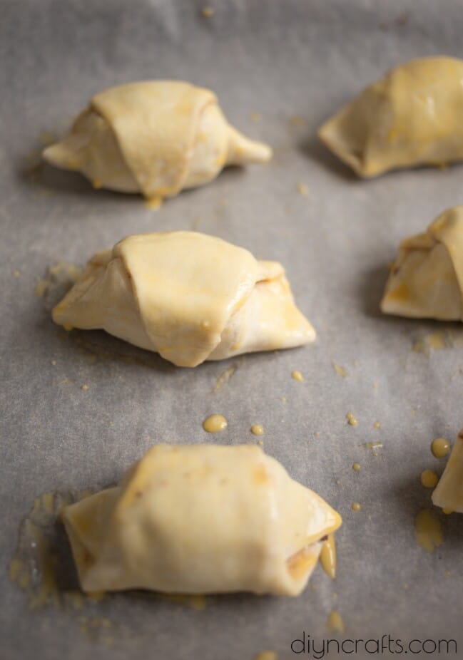 Step 3 - Banana and Nutella Stuffed Puff Pastry Rolls