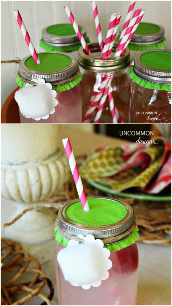 Easter Drinking Jars
