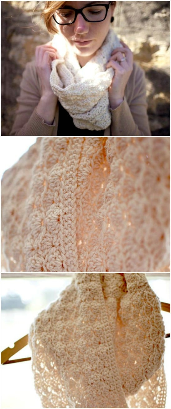 Shell Stitch Cowl Pattern