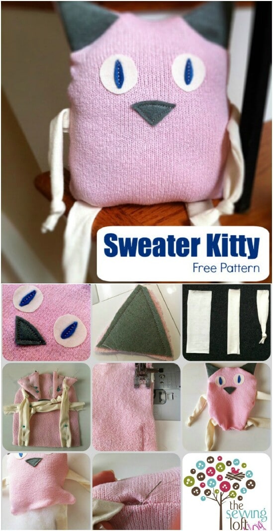50 Amazingly Creative Upcycling Projects For Old Sweaters DIY & Crafts