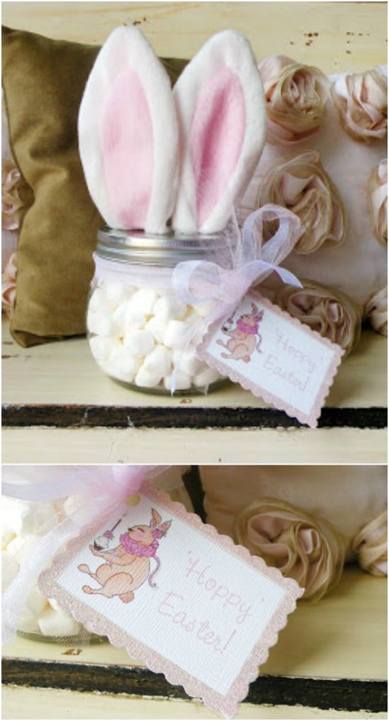 Easter Bunny Jar Treat