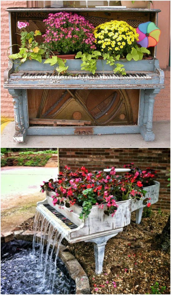 Baby Grand Water Planter