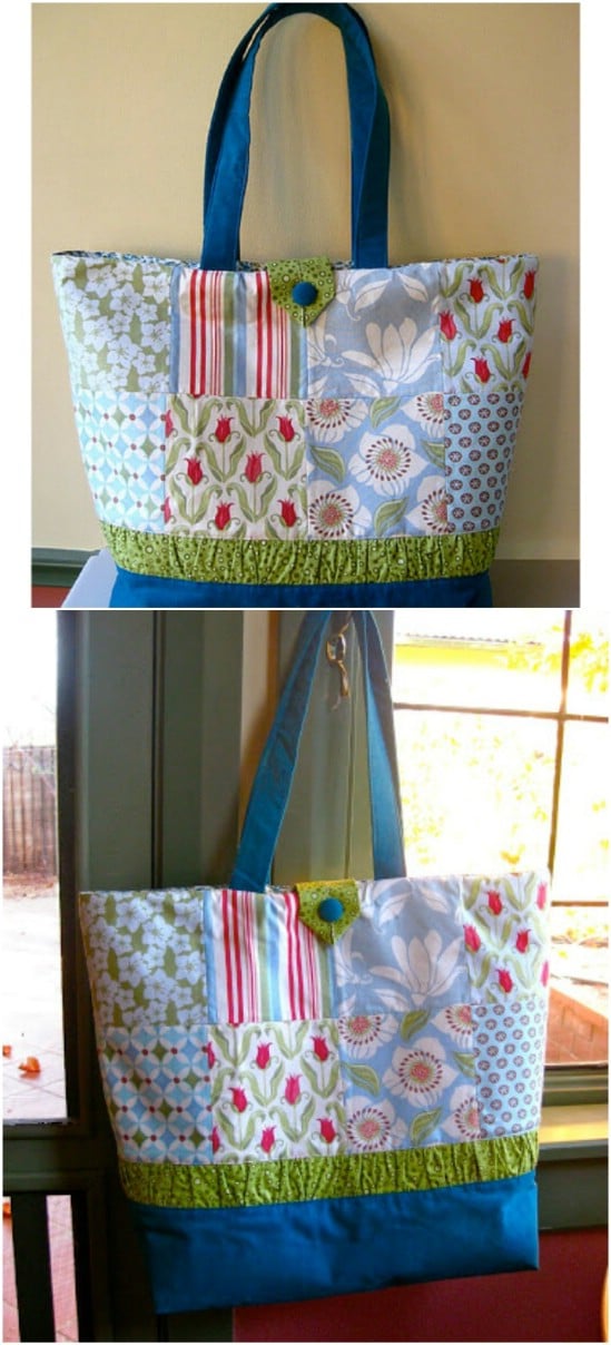 60 Gorgeous DIY Tote Bags With Free Patterns For Every Occasion - DIY