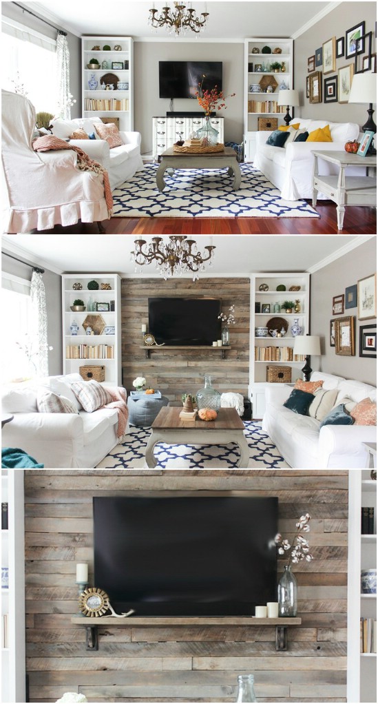 Build a Wood Pallet Accent Wall