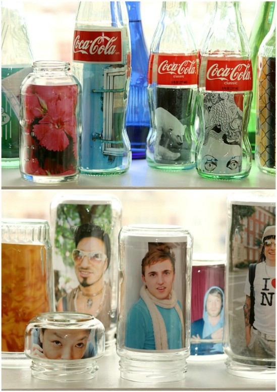 Glass Jar Frames