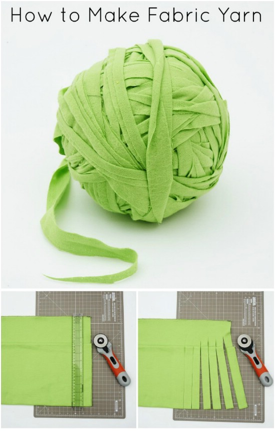 DIY Fabric Yarn