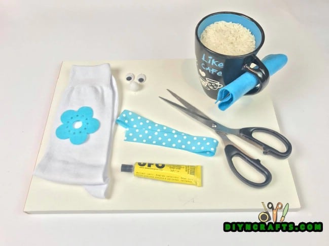 Step 1 - How to Make an Adorable Easter Bunny Out of an Old Sock {Video tutorial}