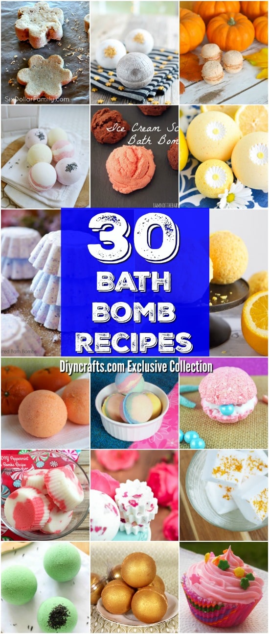 30 Easy Homemade Bath Bomb Recipes For A Relaxing Spa-Like ...