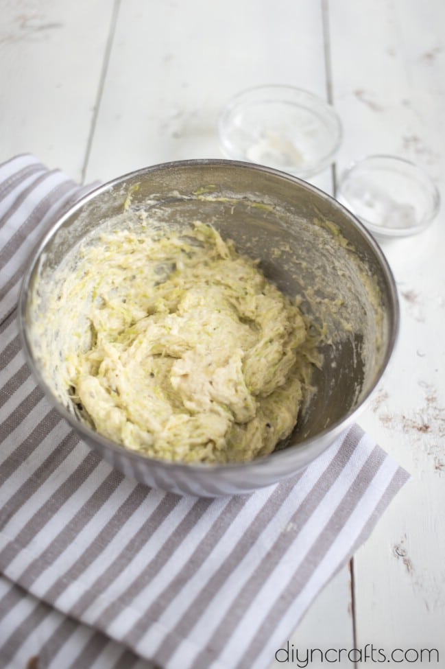 Mixing the ingredients: