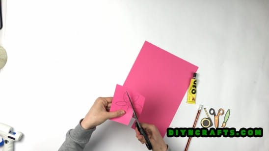 Cutting the flowers.