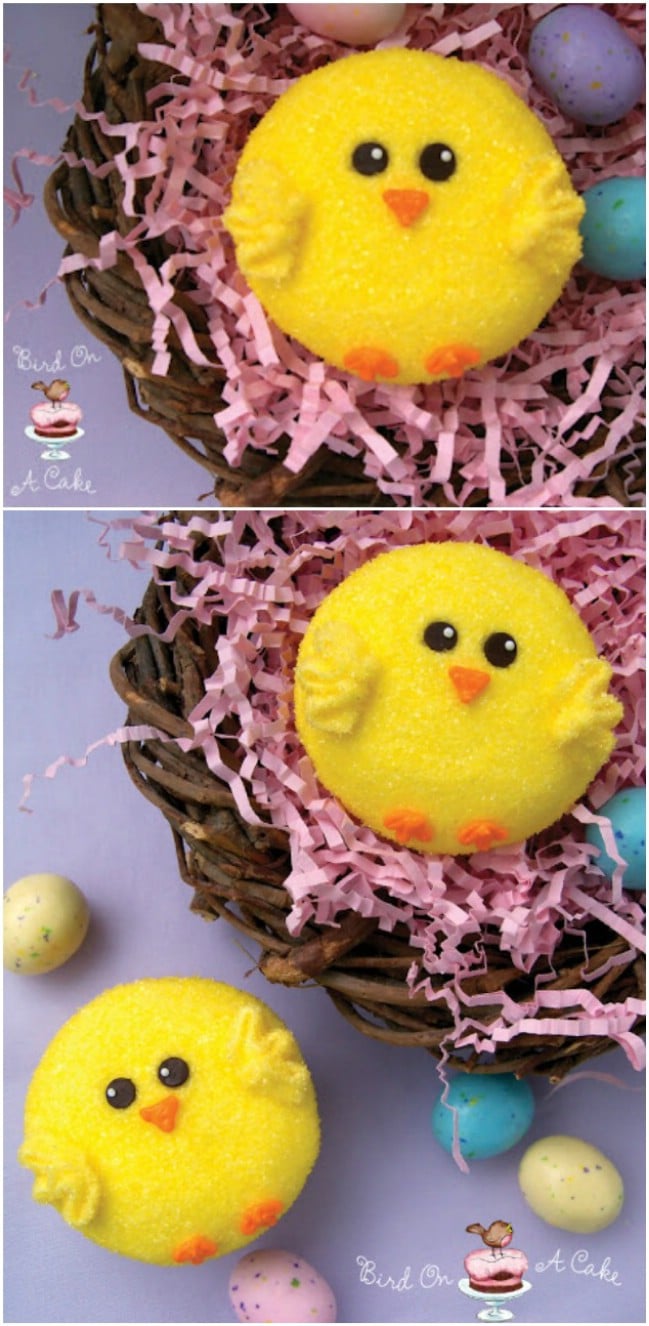 Easter Chick Cupcakes