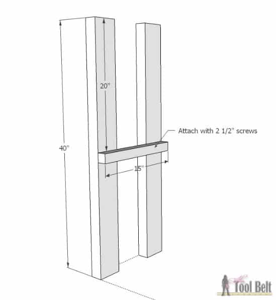 Steps on how to do the DIY Recycled Pallet Planter