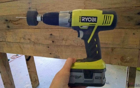 Steps on how to do the DIY Recycled Pallet Planter