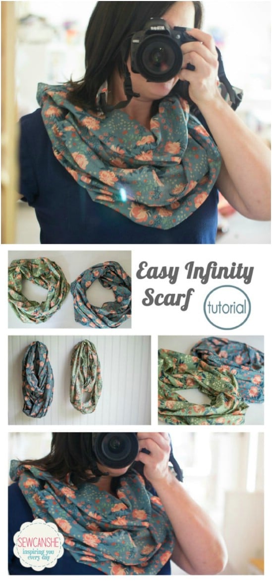 Make an infinity scarf.