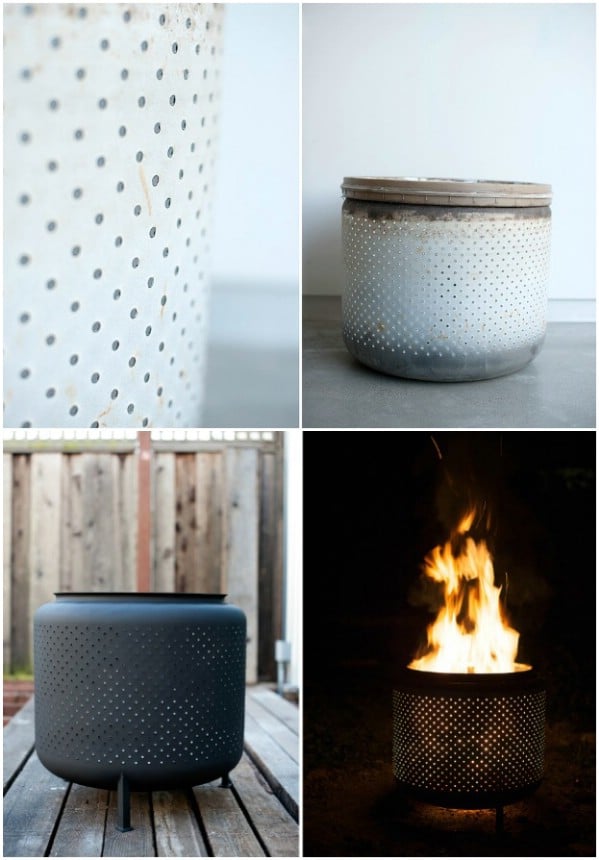 $10 Upcycled Fire Pit