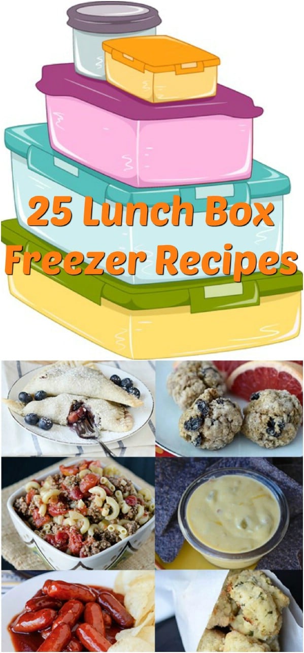 25 Lunch Box Freezer Recipes