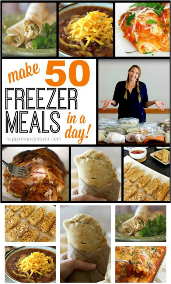 50 Dinner Freezer Meals