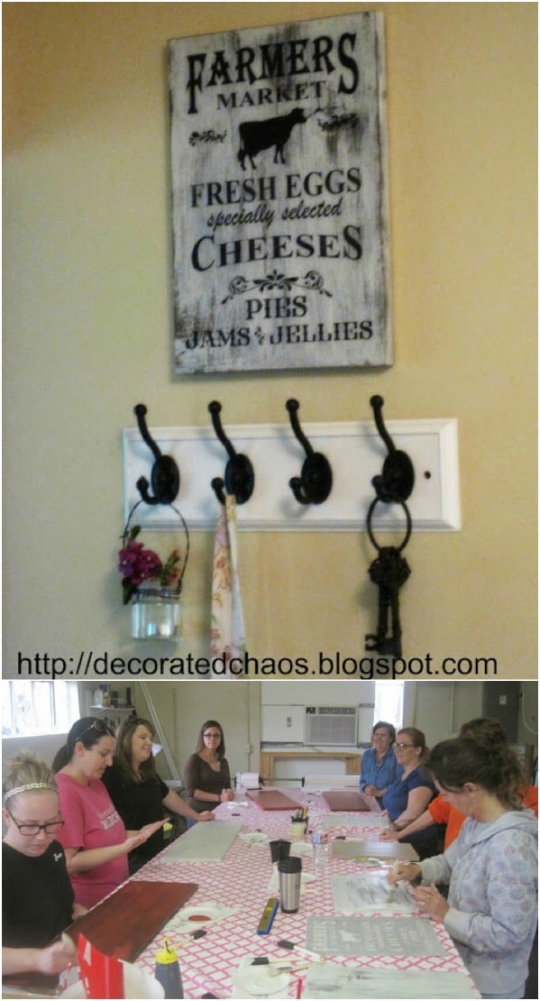 Great Rustic Farmhouse Kitchen Sign