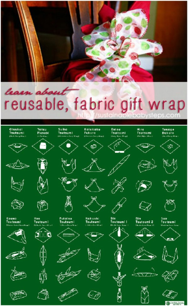 Creative Fabric Gift Wrap