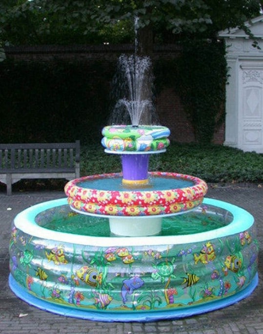 Beautiful Triple Tiered Garden Fountain