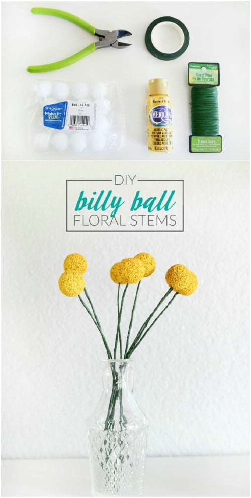 Billy Ball Floral Stems