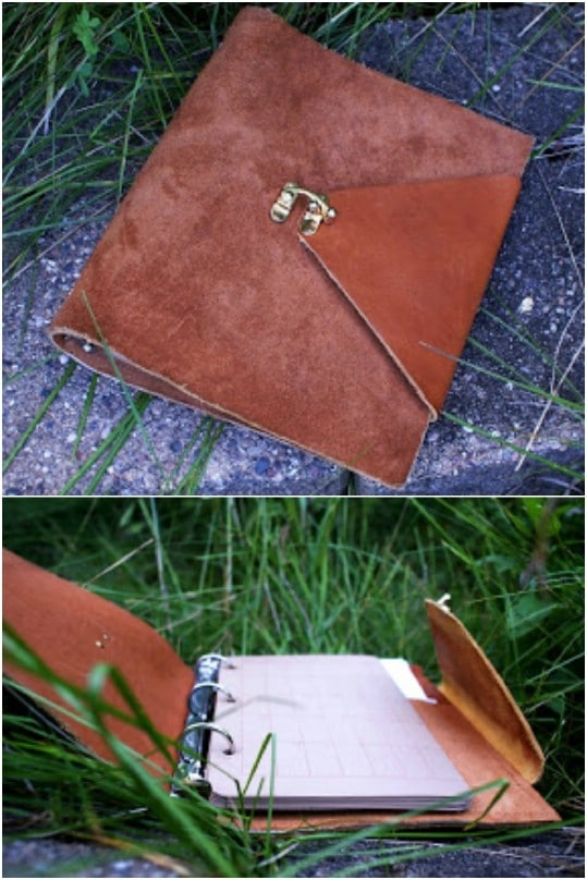 DIY Leather Journal Or Planner