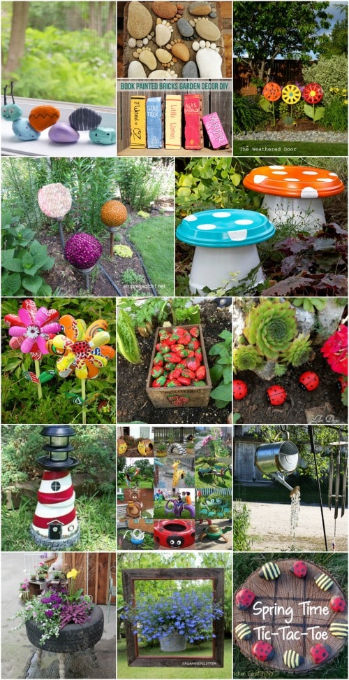 garden decorations whimsical lawn diy decor backyard crafts adorable style