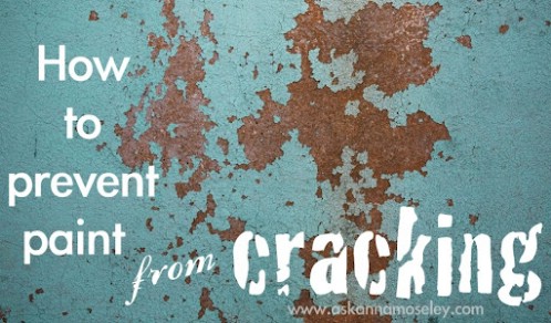 Keep Paint From Cracking