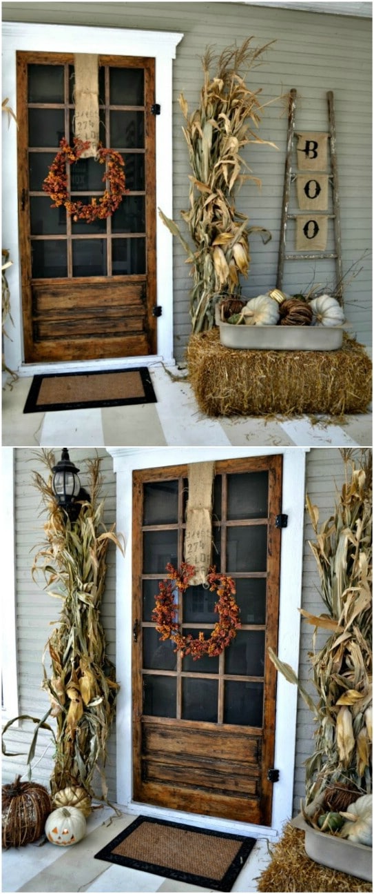 Welcome Fall: 16 Amazing DIY Fall Porch Decorating Ideas