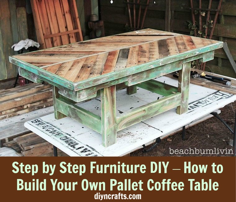 stepstep furniture diy – how to build your own pallet coffee