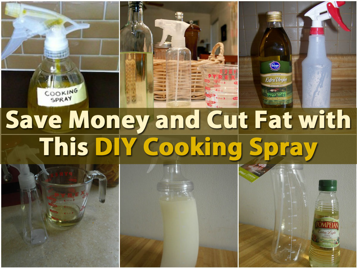 Save Money and Cut Fat with This DIY Cooking Spray Recipe DIY & Crafts