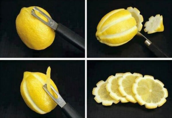 Lemon decorating
