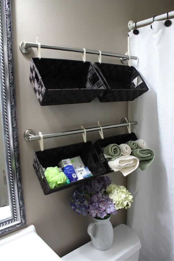 30 brilliant bathroom organization and storage diy solutions - diy