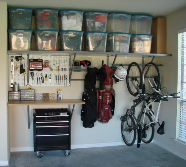 Image result for do it yourself garage shelves fun ideas