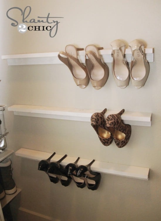 10 Clever and Easy Ways to Organize Your Shoes - DIY &amp; Crafts