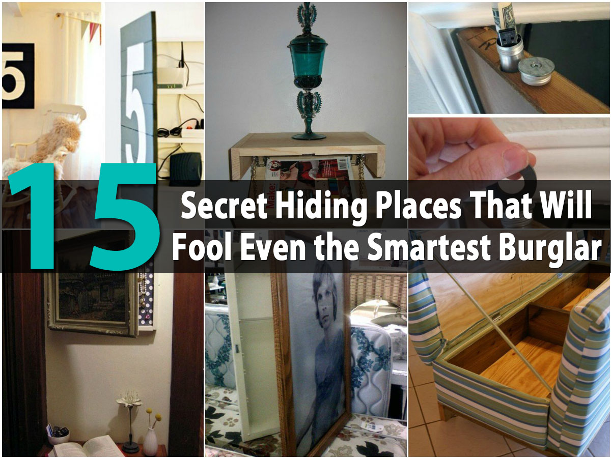 15 secret hiding places that will fool even the smartest burglar