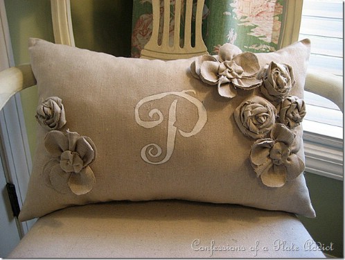 Pottery Barn Inspired Frenchy Pillow