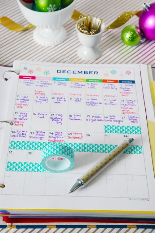 how to organize your life in one week