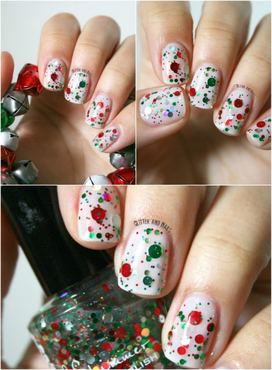 xmas designs for nails