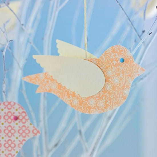 20 Hopelessly Adorable DIY Christmas Ornaments Made from Paper DIY
