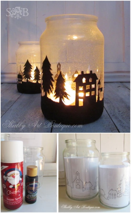 12 Magnificent Mason Jar Christmas Decorations You Can 