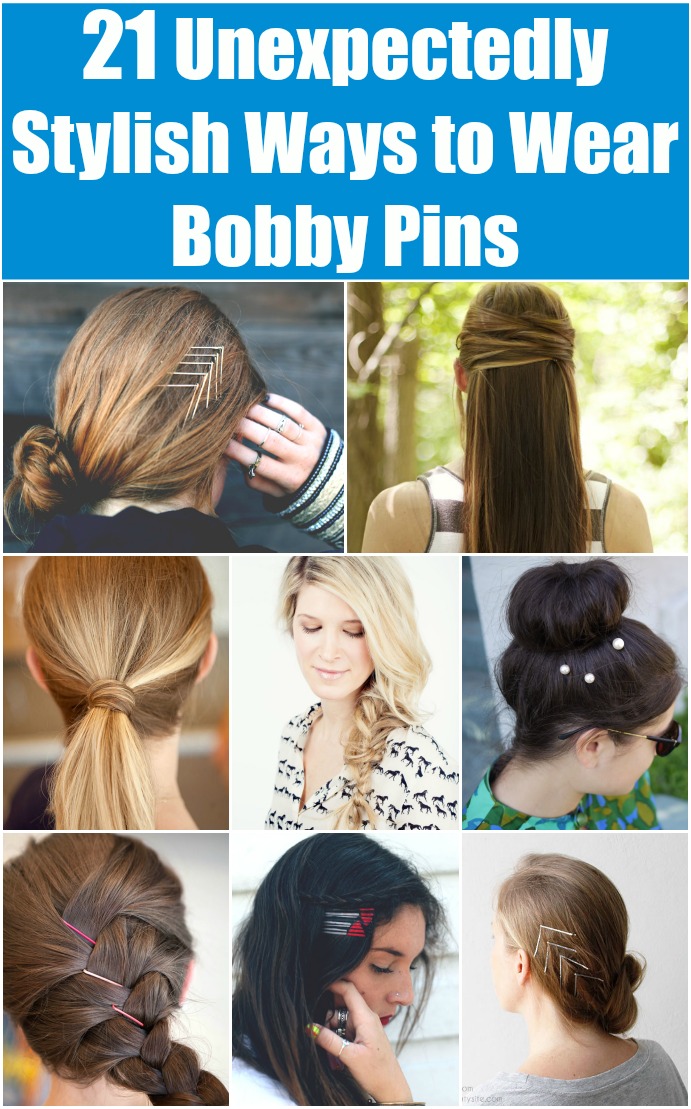 Easy Hairstyles Bobby Pins