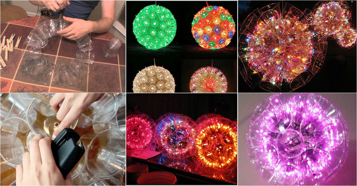 How to Build Amazing Sparkle Balls Out of Plastic Cups - DIY &amp; Crafts