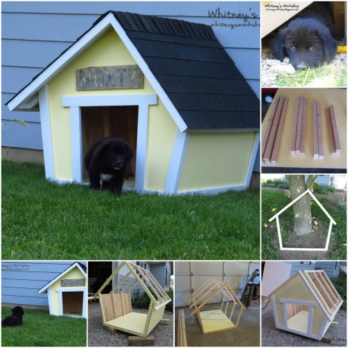 15 Brilliant DIY Dog Houses With Free Plans For Your Furry 