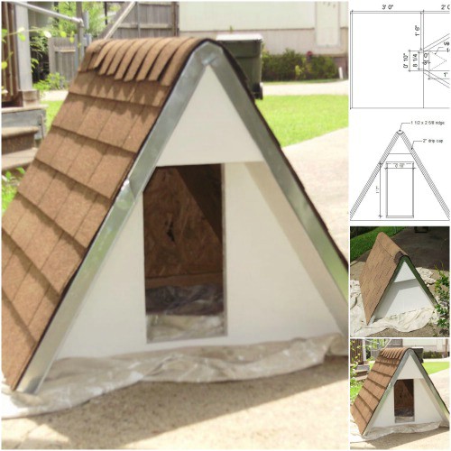 15 Brilliant DIY Dog Houses With Free Plans For Your Furry 