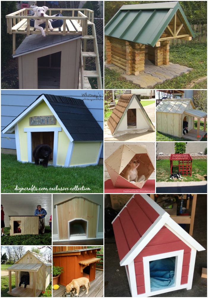 15 Brilliant DIY Dog Houses With Free Plans For Your Furry ...