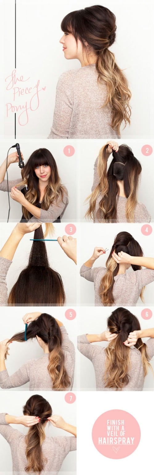 20 Perfect Ponytail Tutorials – Turning the Ordinary Into 